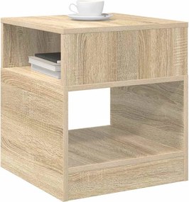 vidaXL End Table 2 pcs Δρύς Sonoma 40,5 x 40 x 45 εκ