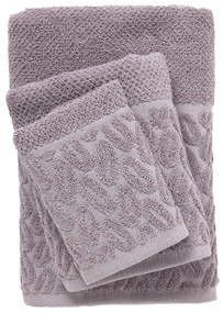 Σετ Πετσέτες 3τμχ Polycotton Best 0785 Γκρι Das Home