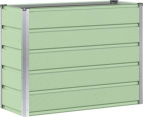 vidaXL Γλάστρα Πράσινο 100 x 40 x 75 cm Ατσάλι