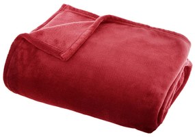 Κουβέρτα Καναπέ Fleece (130x180) A-S Flannel Red 156047G