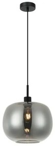 Κρεμαστό Φωτιστικό Οροφής E27 40W IP20 Alan Viokef-4302900-Φιμέ/Smoke 4302900