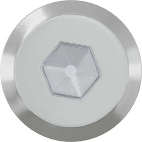 vidaXL Βίδες επίπλων 2 pcs Ασημί M6 x 60 χιλ. Ατσάλι