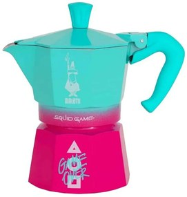 Καφετιέρα Espresso Moka Express Squid Game 209.0005391 3Cups Multi Bialetti Αλουμίνιο