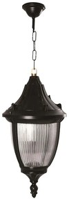 Φωτιστικό Οροφής 685AVN1237 Φ35x70cm E27 40W Black Opviq