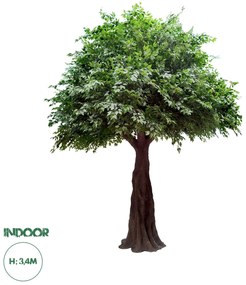 20160 GloboStar® Artificial Garden BANYAN FICUS TREE 20160 Τεχνητό Διακοσμητικό Δέντρο Ινδική Συκιά Φίκος Υ340cm