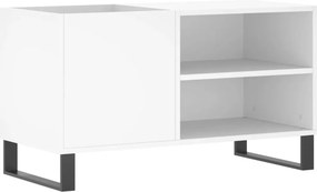 vidaXL Δισκοθήκη Λευκή 85 x 38 x 48 εκ. από Επεξεργασμένο Ξύλο