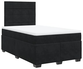 ΚΡΕΒΑΤΙ BOXSPRING ΜΕ ΣΤΡΩΜΑ ΜΑΥΡΟ 120X190 ΕΚ. ΒΕΛΟΥΔΙΝΟ 3293160