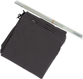 ΚΑΛΥΜΜΑ 4X4m ΓΙΑ ΟΜΠΡΕΛΑ HM6621.01 - SPUN POLYESTER ΣΕ ΓΚΡΙ