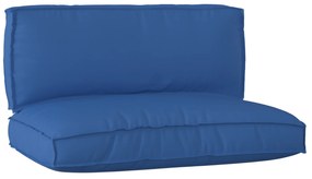 vidaXL Σετ Μαξιλαριών Πάγου 2 pcs Μπλε Ρουά 120 x 80 x 12 cm