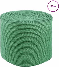 vidaXL 4 mm Πράσινο 100% Τζούτα Tossa
