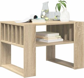 vidaXL Τραπεζάκι σαλονιού Δρύς Sonoma 66 x 49,5 x 45 εκ.