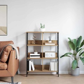 vidaXL Ράφι Βιβλίων Artisan Oak 82 x 32 x 112 εκ. Επεξεργασμένο ξύλο