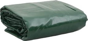 vidaXL Μουσαμάς Πράσινος 5 x 5 μ. 650 γρ./μ²
