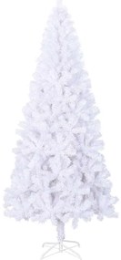 vidaXL Χριστουγεννιάτικο Δέντρο Τεχνητό Λευκό L 240 εκ.