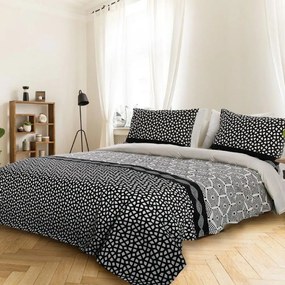 Σεντόνια Υπέρδιπλα (Σετ) Whitegg BA166 Μαύρο ΧΩΡΙΣ ΛΑΣΤΙΧΟ 240x267