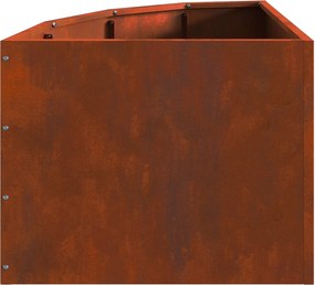 vidaXL Γωνιακό Ροδόδεντρο Σκ rusty 45 x 45 x 35 cm
