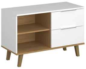 Μπουφές Neptune TO-NEPTUNE2S90 90x40x61cm White-Sonoma