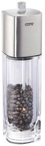 Μύλος Μπαχαρικών Dueto (Σετ 2Τμχ) GEFU-34620 Φ5x18cm Clear-Silver Gefu Acrylic,Steel