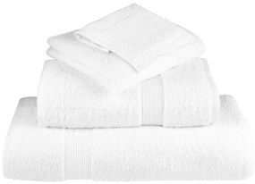 vidaXL Πετσέτες 2 pcs Λευκό 15 x 21 cm Βαμβάκι