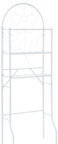 vidaXL Ραφιέρα Μπάνιου Λευκή 60 x 33 x 174 εκ.