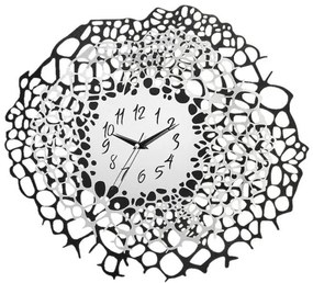 ΡΟΛΟΙ ΤΟΙΧΟΥ ΑΠΟ ΜΑΥΡΟ MDF & PLEXIGLASS MIRROR HM7635.01 Φ50 εκ.