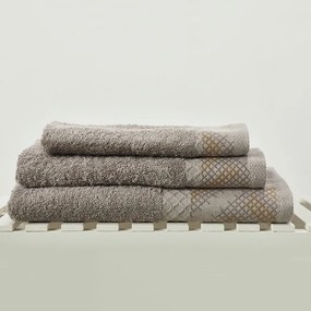 Πετσέτες Μπάνιου (Σετ 3τμχ) Whitegg T105-2 Beige 500gsm