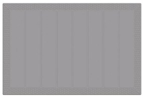 vidaXL Σέτ φαγητού για κήπο 5 pcs Ανοιχτό γκρι Rattan Polt