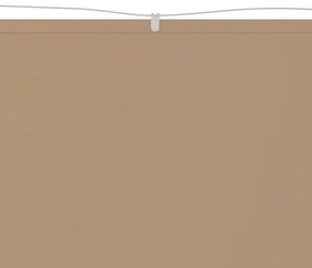 Τέντα Κάθετη Taupe 100 x 1200 εκ. από Ύφασμα Oxford - Μπεζ-Γκρι