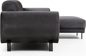 Corner Sofa-Bed Image Corner Right ( L3-Chl ) - Anthracite Anthracite