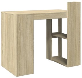vidaXL Γραφείο Sonoma Δρυς 103,5x56,5x94 εκ. από Επεξεργασμένο Ξύλο