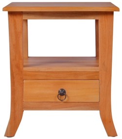 vidaXL Κομοδίνο 40 x 40 x 45 εκ. από Μασίφ Μαόνι