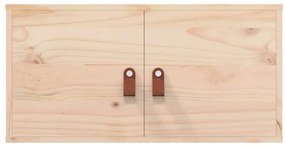 vidaXL Ντουλάπι Τοίχου 60x30x30 εκ. από Μασίφ Ξύλο Πεύκου
