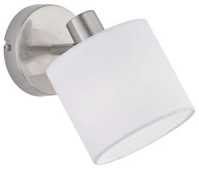 Φωτιστικό Τοίχου - Απλίκα Tommy R80331001 1xE14 28W 12x19cm Nickel Mat RL Lighting Metal