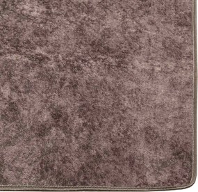 vidaXL Χαλί Runner MARSA Γκρι 100 x 200 cm Πολυέστερ και PVC