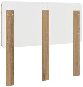 vidaXL Κεφαλάρι Artisan Oak 120 cm Επεξεργασμένο ξύλο