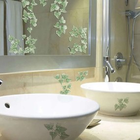 Αυτοκόλλητα Τοίχου Βινυλίου Ivy 59606 45x35cm Green Ango Βινύλιο
