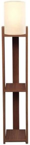 Φωτιστικό Δαπέδου Ventora 204-0125 20x20x142cm 1xE27 Brown-Beige GloboStar