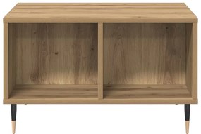 vidaXL Τραπεζάκι σαλονιού Artisan Oak 60x50x36,5cm Κατασκευασμένο ξύλο