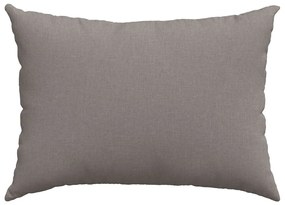 vidaXL Μαξιλάρι Καναπέ 2 pcs Taupe 70 x 50 cm ύφασμα