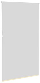 vidaXL Roller Blind Blackout Μπεζ 140x210 cm Πλάτος υφάσματος 136,6cm