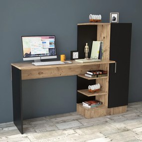 Γραφείο &quot;VIANA&quot; σε χρώμα atlantic pine/ανθρακί 152x40x120