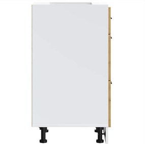 vidaXL ντουλάπι βάσης κουζίνας Porto Δρυς τεχνίτης κατασκευασμένο ξύλο