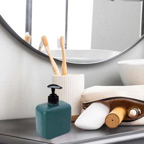 Επιτραπέζιο Πλαστικό Dispenser 500ml σε 3 Χρώματα - Μπλε