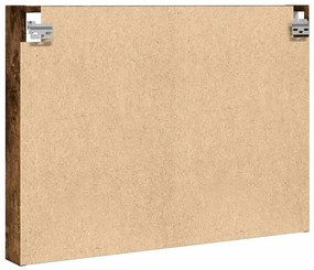 vidaXL Βιτρίνα Καπνιστή Δρυς 80x8,5x58 εκ. από Επεξεργασμένο Ξύλο