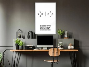 Αφίσα - Which Team Are You On? - 20x30 - Μαύρο - Με πασπαρτού