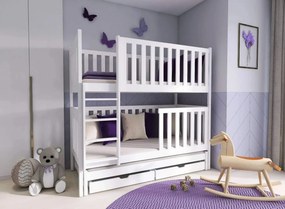 EMILKA 90x200 pine bunk bed Lano Furniture