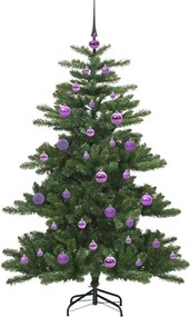 vidaXL Τεχνητό Χριστουγεννιάτικο Δέντρο με Άξονα Πράσινο 150 cm