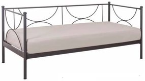 Καναπές Κρεβάτι Ρόζα4 για στρώμα 90χ200 μεταλλικός με επιλογή χρώματος