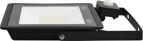 vidaXL Προβολέας LED με Αισθητήρα Θερμό Λευκό 100 W