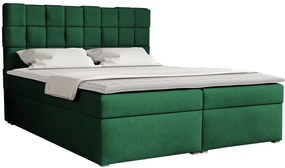 Επενδυμένο κρεβάτι Malmo Box-Kyparissi-180 x 200